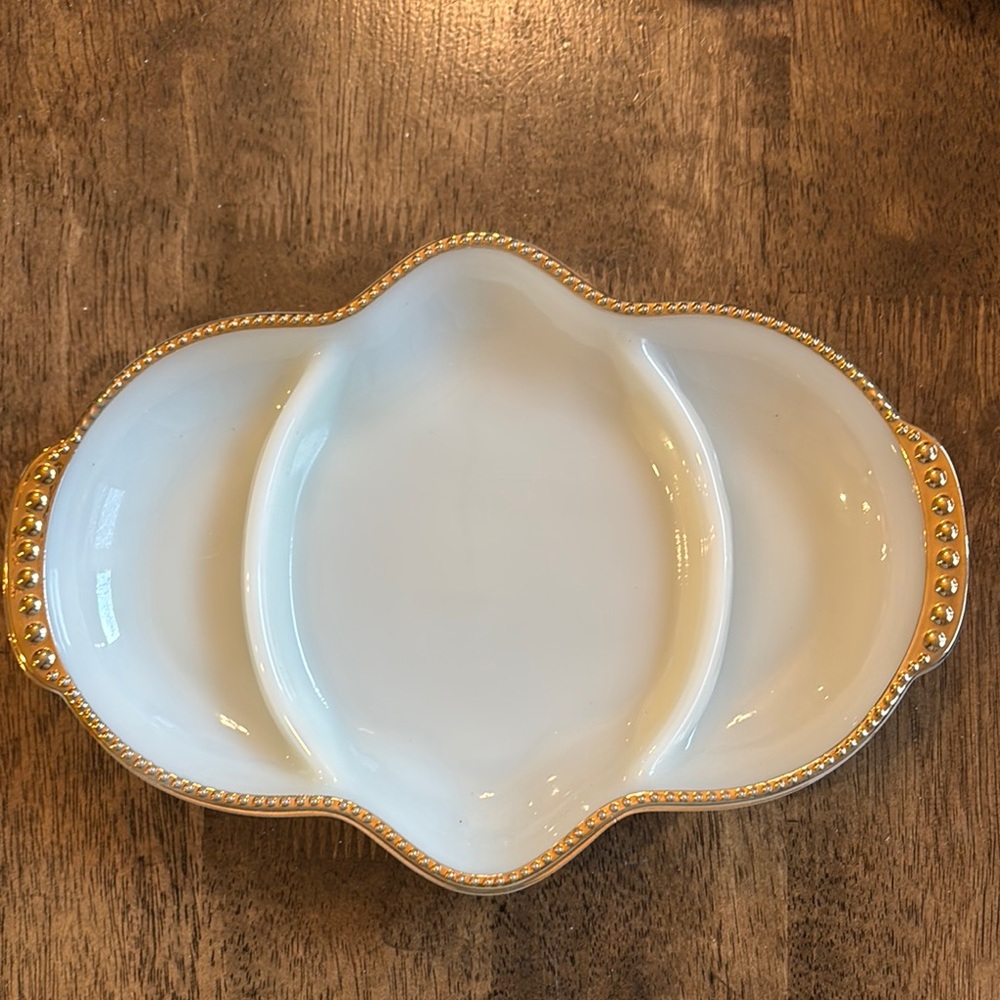 Fire King Relish Dish